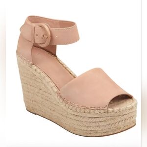 Marc Fisher Women's Alida High Platform Espadrille Wedge Sandals